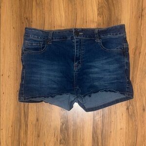 Denim Blue Women's Shorts